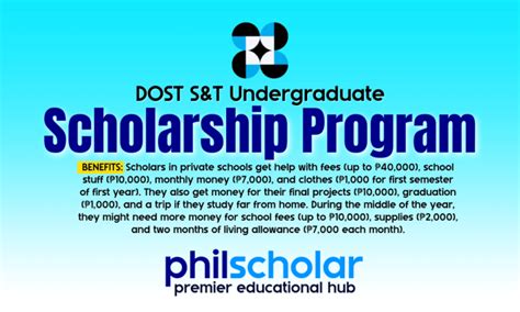 DOST S&T Undergraduate Scholarship Program 2024: Comprehensive .